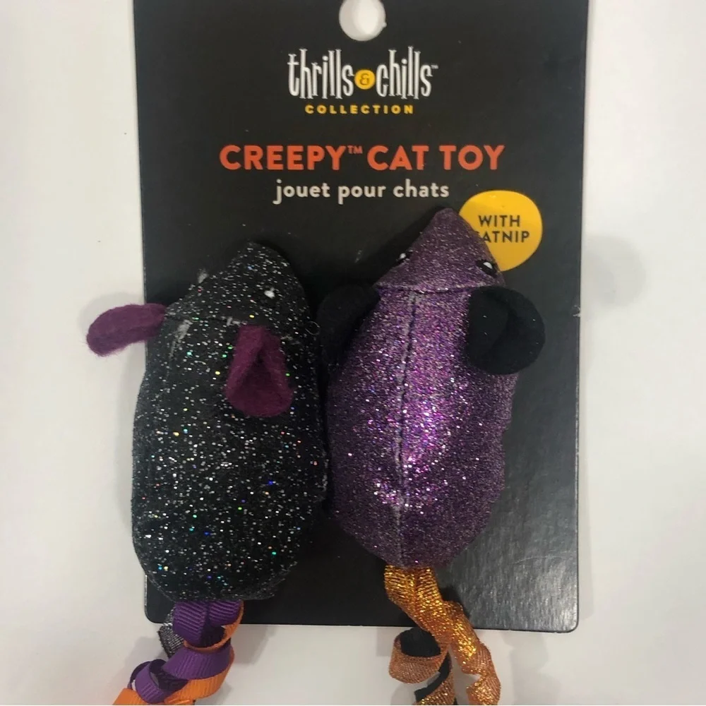 Halloween Creepy Cat Catnip Toy